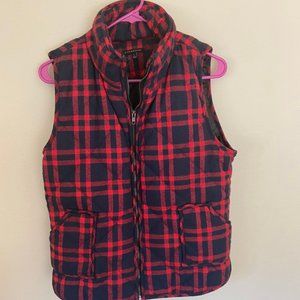 Women's Plaid Vest
